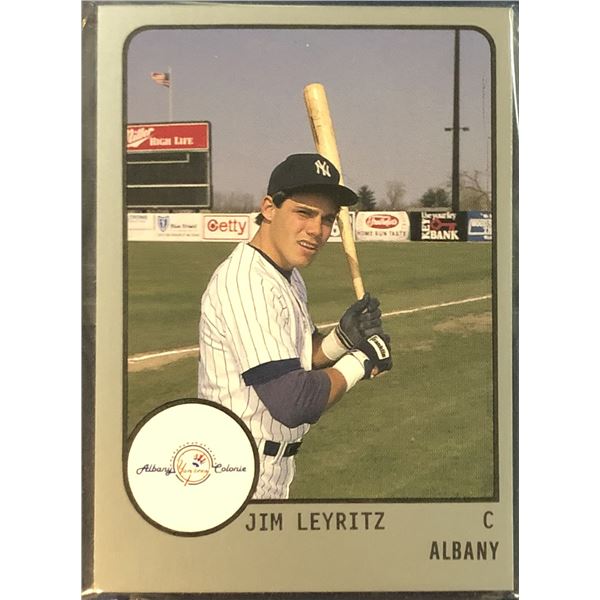 1988 PRO CARDS INC. MiLB ALBANY YANKEES TEAM SET (JIM LEYRITZ)