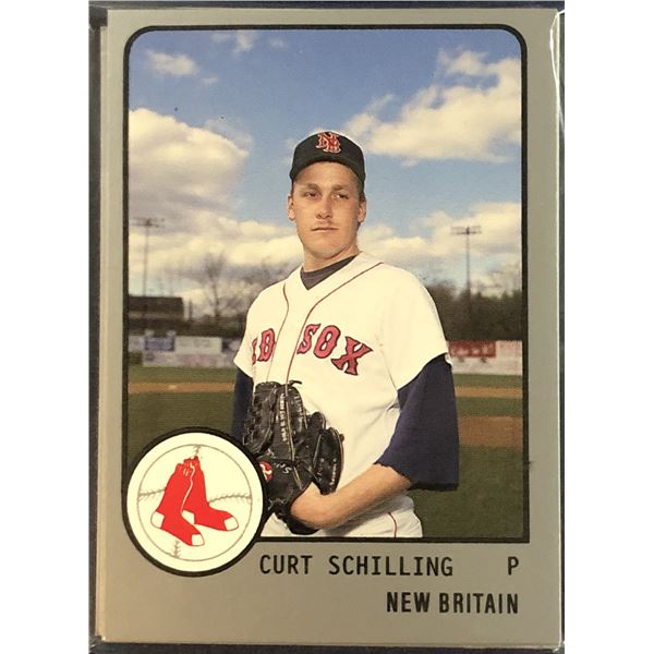 1988 PRO CARDS INC. MiLB NEW BRITAIN RED SOX TEAM SET (CURT SCHILLING)