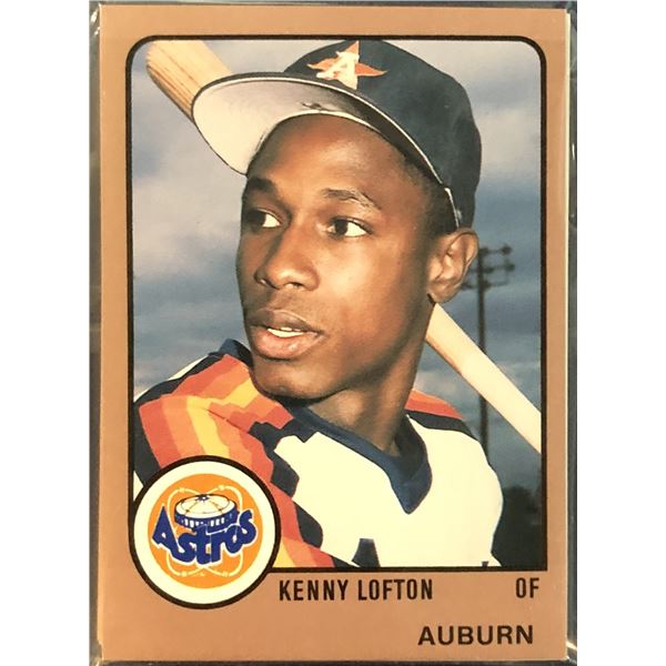 1988 PRO CARDS INC. MiLB TEAM SET AUBURN ASTROS (KENNY LOFTON)
