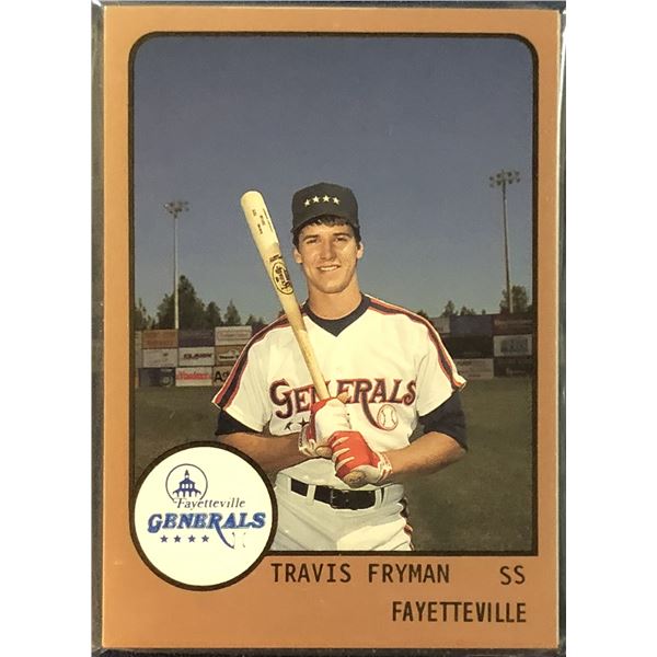 1988 PRO CARDS INC. MiLB TEAM SET FAYETTEVILLE GENERALS (TRAVIS FRYMAN)
