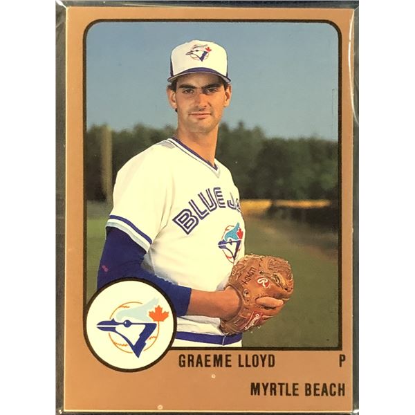 1988 PRO CARDS INC. MiLB TEAM SET MYRTLE BEACH BLUE JAYS (GRAEME LLOYD)