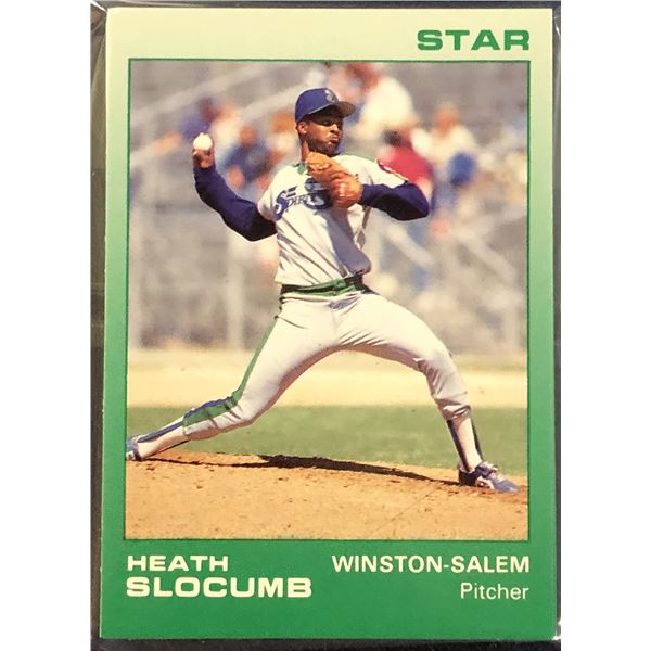 1988 STAR COMPANY MiLB TEAM SET WINSTON-SALEM SPIRITS (HEATHCLIFF SLOCUMB)