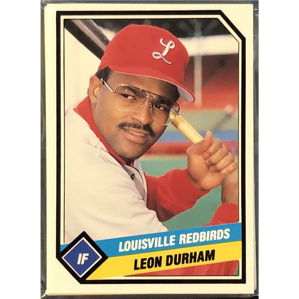 1989 CMC MiLB LOUISVILLE RED BIRDS TEAM SET (LEON DURHAM)