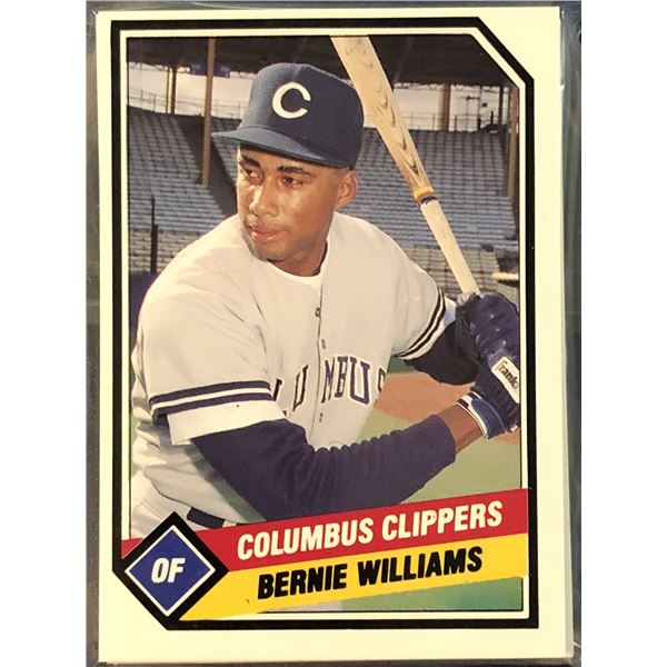 1989 CMC MiLB TEAM SET COLUMBUS CLIPPERS (BERNIE WILLIAMS)