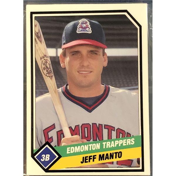 1989 CMC MiLB TEAM SET EDMONTON TRAPPERS (JEFF MANTO)