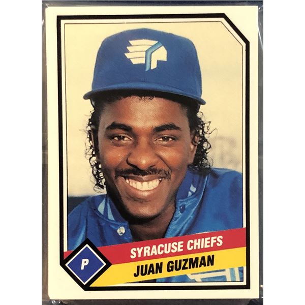 1989 CMC MiLB TEAM SET SYRACUSE CHIEFS (JUAN GUZMAN)