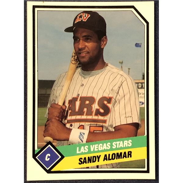 1989 LAS VEGAS STARS MiLB CARD - SANDY ALOMAR