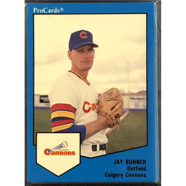 1989 PRO CARDS INC. MiLB TEAM SET CALGARY CANNONS (JAY BUHNER)