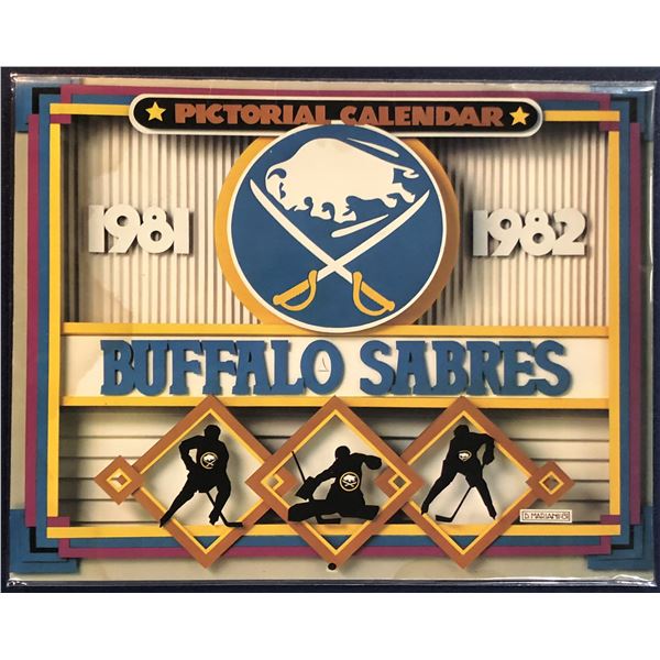 1981-82 BUFFALO SABRES ANNUAL CALENDAR