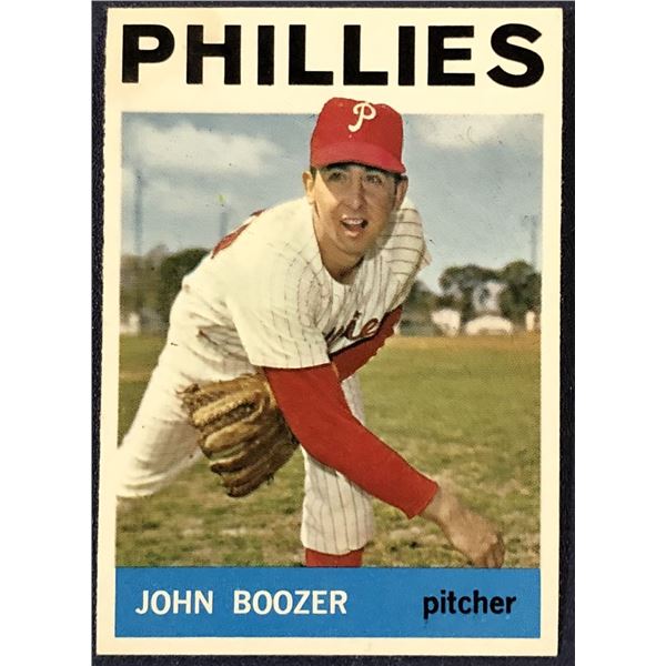 1964 TOPPS JOHN BOOZER ROOKIE CARD