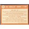 Image 2 : 1964 TOPPS DICK NEN ROOKIE CARD
