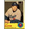 Image 1 : 1963 TOPPS WALTER ALSTON (HOF)