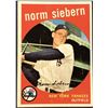 Image 1 : 1959 TOPPS GRAY BACK NORM SIEBERN