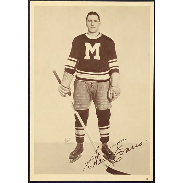 1935-36 CROWN BRAND HOCKEY - STEW EVANS