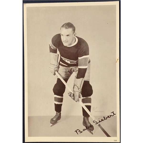 1935-36 CROWN BRAND HOCKEY - BABE SIEBERT (HOF)
