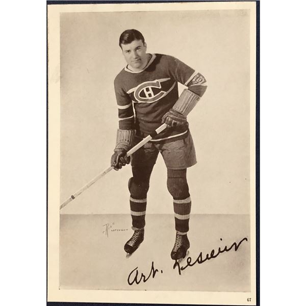 1935-36 CROWN BRAND HOCKEY - ART LESIEUR