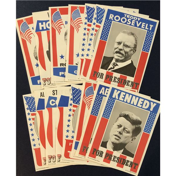 1972 TOPPS U.S. PRESIDENTS POSTER SET