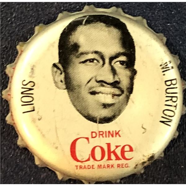 1965 COCA COLA CFL BOTTLE CAPS - MACK BURTON