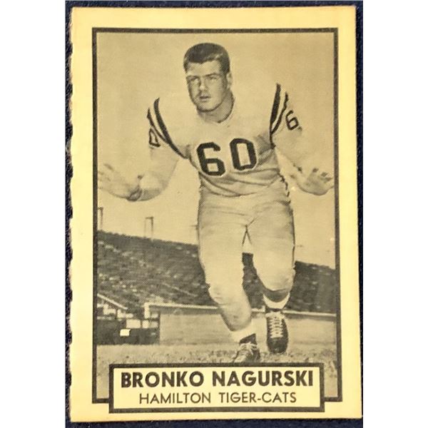 1962 O-PEE-CHEE CFL - BRONKO NAGURSKI