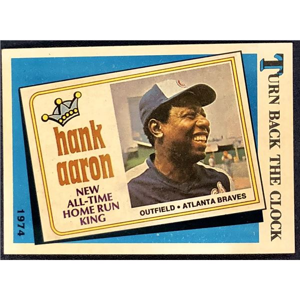 1989 TOPPS HANK AARON (HOF)