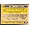 Image 2 : 1987 O-PEE-CHEE BO JACKSON ROOKIE CARD
