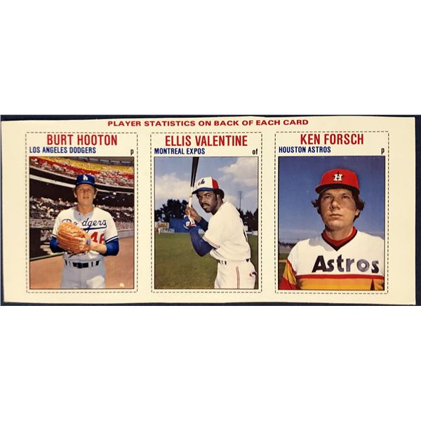 1979 HOSTESS BASEBALL PANEL - ELLIS VALENTINE