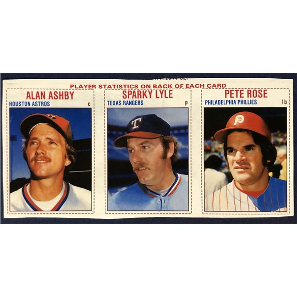 1979 HOSTESS BASEBALL PANEL - PETE ROSE