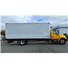 Image 3 : 2005 INTERNATIONAL 4300 DT466, 2DR BOX TRUCK, YELLOW, VIN 1HTMMAAMX5H675041