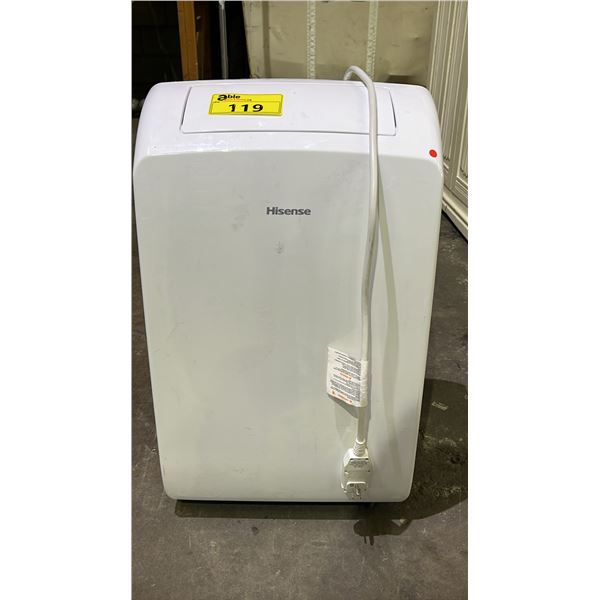 HISENSE 7000 BTU SACC PORTABLE AIR CONDITIONER *NO HOSE*