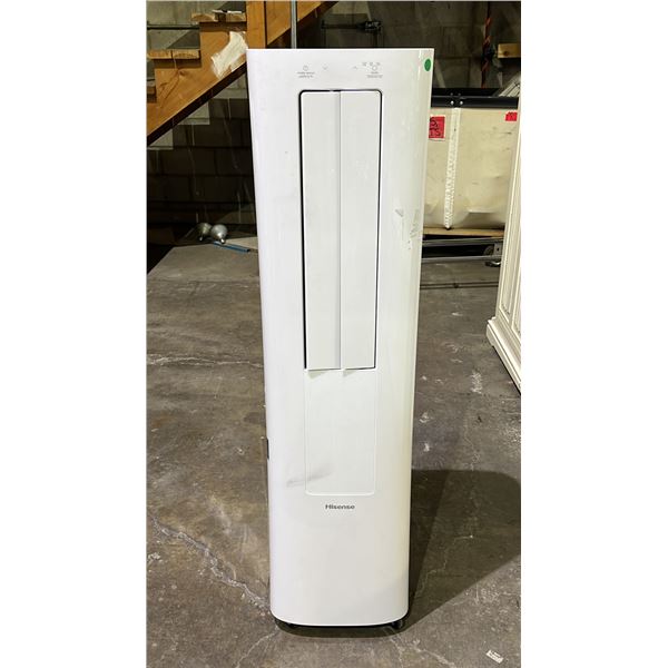 HISENSE 10000 BTU SACC PORTABLE TOWER AIR CONDITIONER WITH HOSE