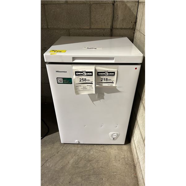 HISENSE 5.0 CU. FT. CHEST FREEZER