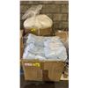 Image 1 : BOX OF *NEW* BLUENOTES LIGHT BLUE SHERPA BLANKETS