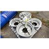 Image 2 : SET OF 2 20" 8 BOLT METAL RIMS & SET OF 2 16" 8 BOLT METAL RIMS