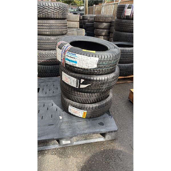 *NEW* 4 ASSORTED 15" TIRES INCLUDING; TOYO TIRES, PIRELLI, GENERAL TIRE & (RXMOTION 14")