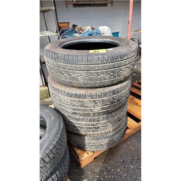 SET OF 4 TOYO TIRES CELSIUS CUV 245/60R18 105H TIRES