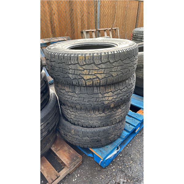 SET OF 4 NOKIAN ROTIIVA AT PLUS LT245/75R16 120/116S TIRES
