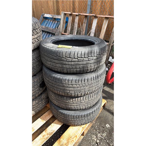 SET OF 4 NOKIAN WR G3 205/60R16 96V XL TIRES