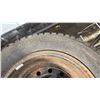 Image 4 : SET OF 4 GT RADIAL CHAMPIRO ICE PRO 205/65R15 TIRES MOUNTED ON 5 BOLT METAL RIMS