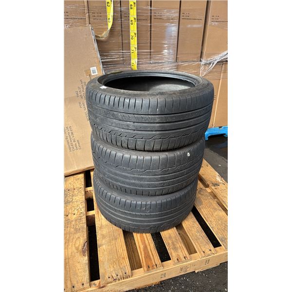 SET OF 3 DUNLOP SPORTMAX 245/40R18 97W TIRES