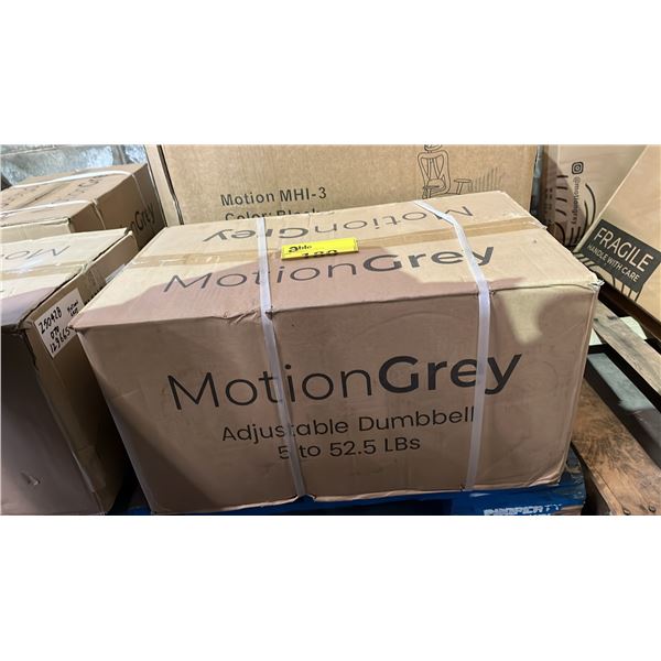 MOTION GREY HIGH BACK MESH OFFICE CHAIR *IN BOX*