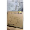 Image 1 : MOTION GREY ECO II PRO STANDING DESK: BLACK TOP BLACK FRAME *IN BOX*