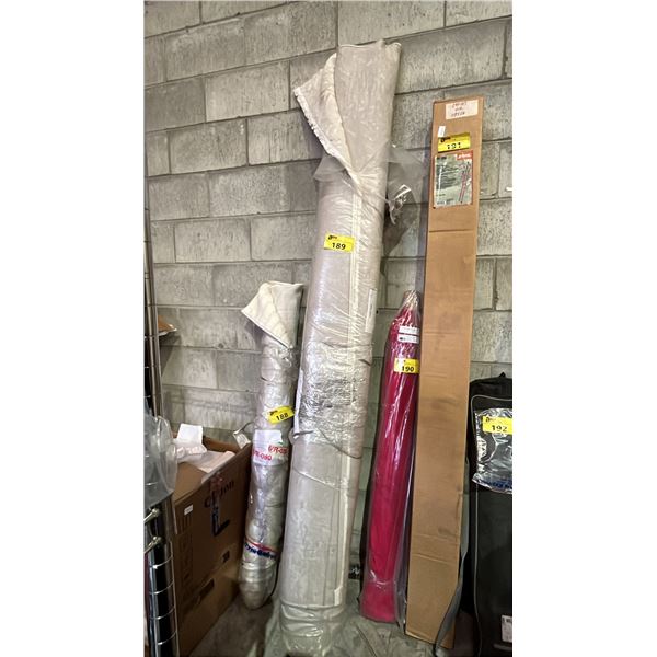WHITE TEXTURED AREA RUG