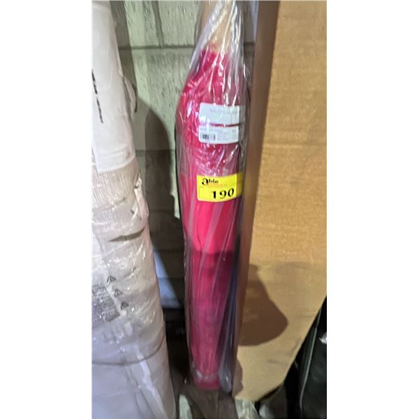 ROLL OF 43/44" CRANBERRY VELVETEEN FABRIC