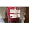 Image 2 : ROLL OF 43/44" CRANBERRY VELVETEEN FABRIC