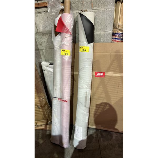 ROLL OF BLACK UPHOLSTERY VINYL
