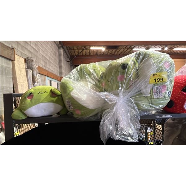 BAG OF *NEW WITH TAGS* FUNZIETIME HUGS PLUSH FROGS