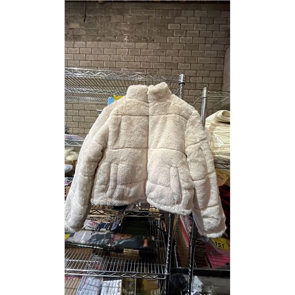 (6) *NEW WITH TAGS* UKIDS OATMEAL PLUSH ZIPPERED JACKETS: ASSTD. SIZES S-L