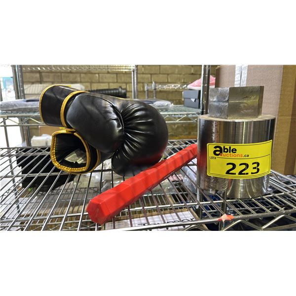 LIONS MMA GLOVES, SPECIALTY DRIVE BOLT SOCKET TOOL & HILTI TE-XC 13/16-18 CARBIDE HAMMER DRILL BIT