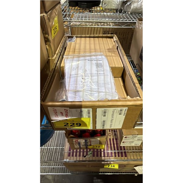 *NEW IN OPEN BOX* VELOCIRAXX RRMINI TRANSPORT RACK ROLLER