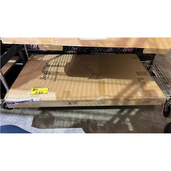 *READY TO ASSEMBLE* SORT WISE COFFEE TABLE